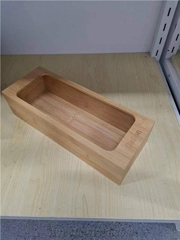Countertop Wooden Cases For Stone-Timer Samples