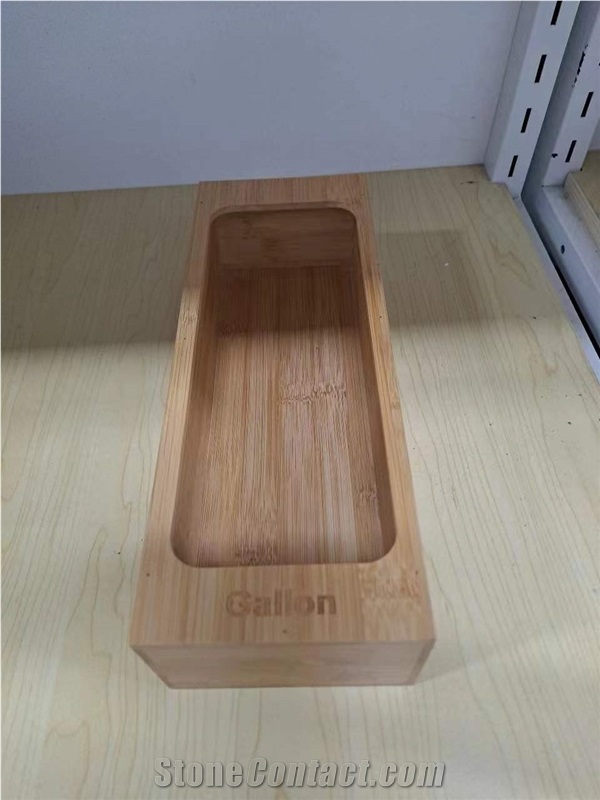 Countertop Wooden Cases For Stone-Timer Samples