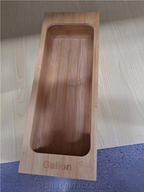 Countertop Wooden Cases For Stone-Timer Samples