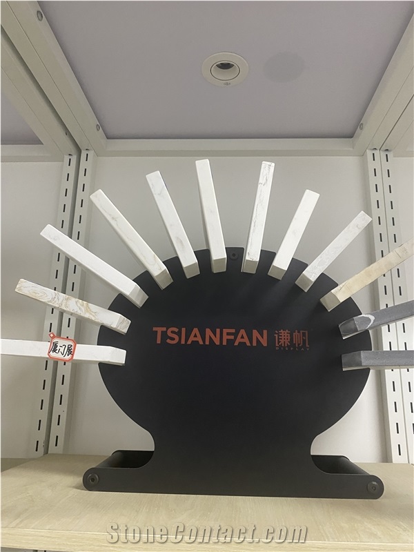 Desktop Metal Display Rack For Stone Sample