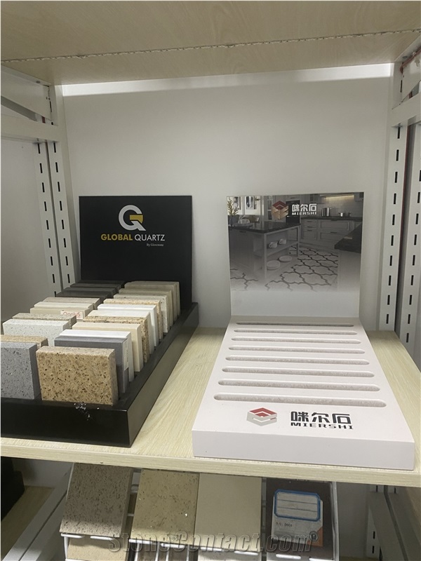 Desktop Metal Display Rack For Stone Sample