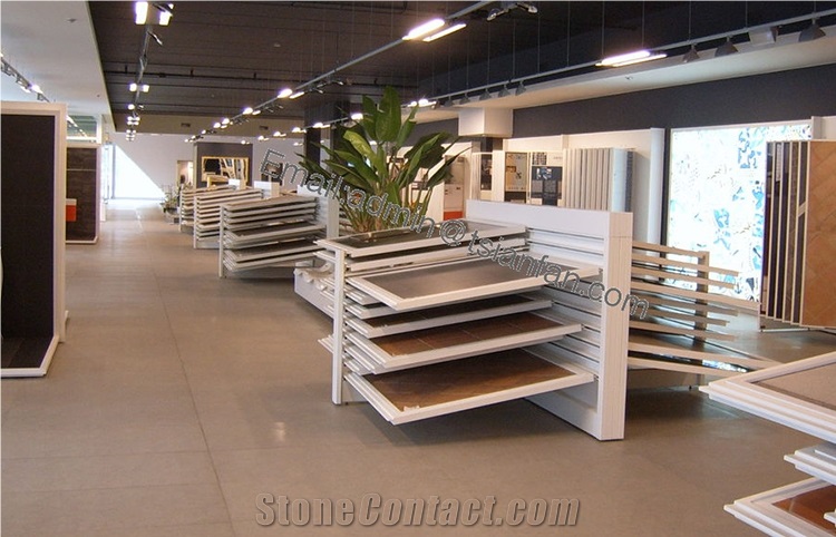 Horizontal Push And Pull Ceramic Tile Rack/Stand
