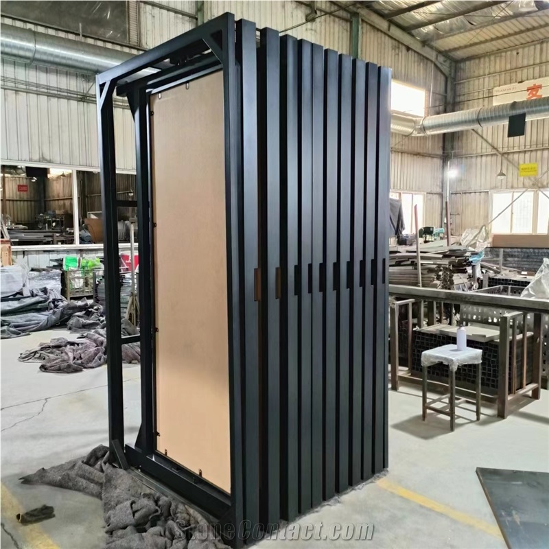 Large Slab Tile Store Storage Rackpush-Pull Sliding Displays