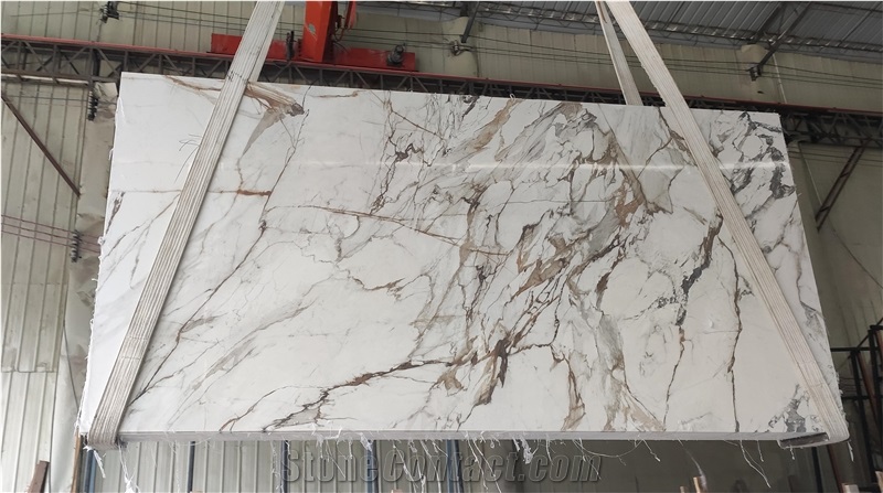 Artificial Calacatta Gold Sintered Stone Slabs