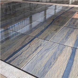 Azul Macaubas Quartzite Slabs Polished And Honed Surface Available