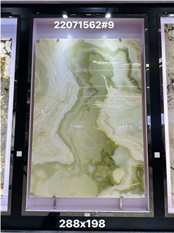 Factory Price Onice Verde Persiano Onyx Slabs