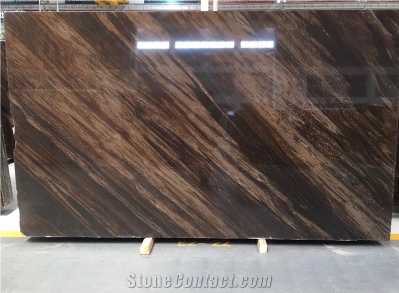 Fantasy Brown Granite Slab Wall Tiles