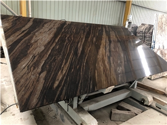 Fantasy Brown Granite Slab Wall Tiles