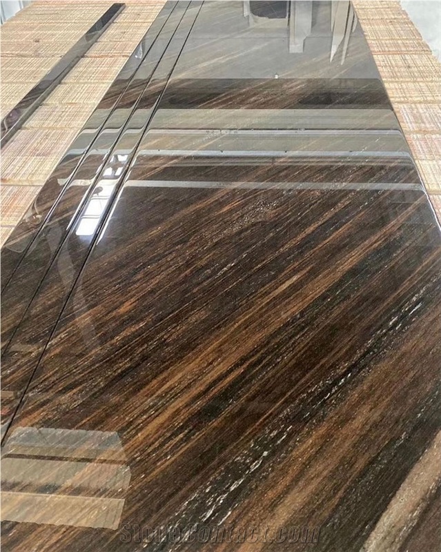 Fantasy Brown Granite Slab Wall Tiles