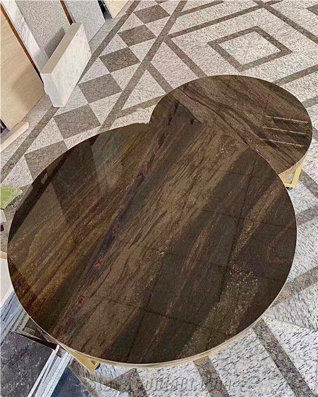 Fantasy Brown Granite Slab Wall Tiles