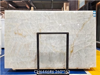 Iceberg White Quartzite  Slabs