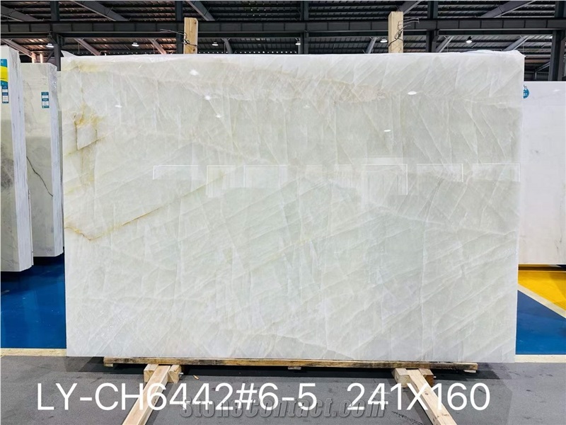 Iceberg White Quartzite  Slabs