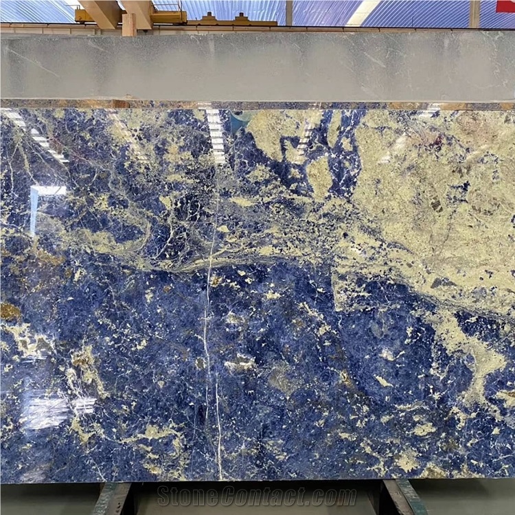 Inka Blue Sodalite Bolivian Blue Big Slabs