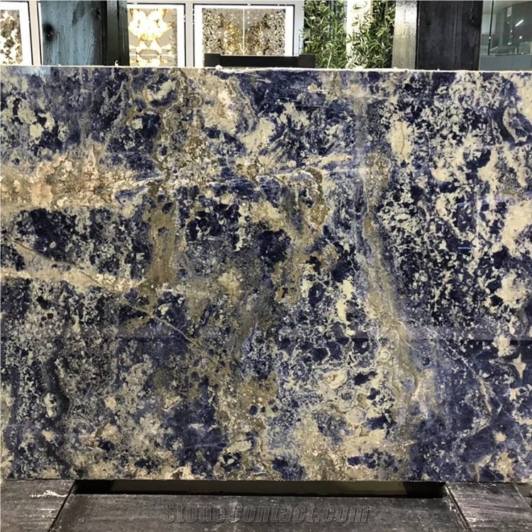 Inka Blue Sodalite Bolivian Blue Big Slabs