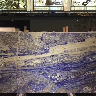 Inka Blue Sodalite Bolivian Blue Big Slabs