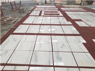 Natural Guangxi White Marble Slabs