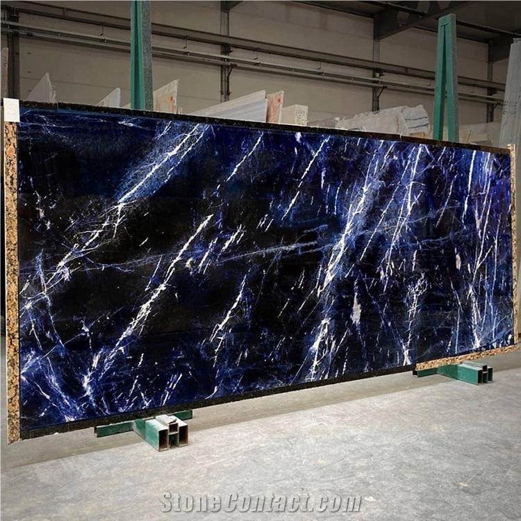 Royal Blue Sodalite Polished Slabs