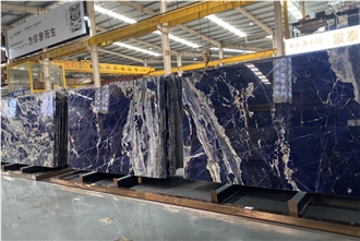 Royal Blue Sodalite Polished Slabs