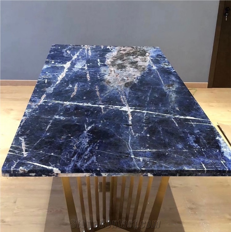 Royal Blue Sodalite Polished Slabs