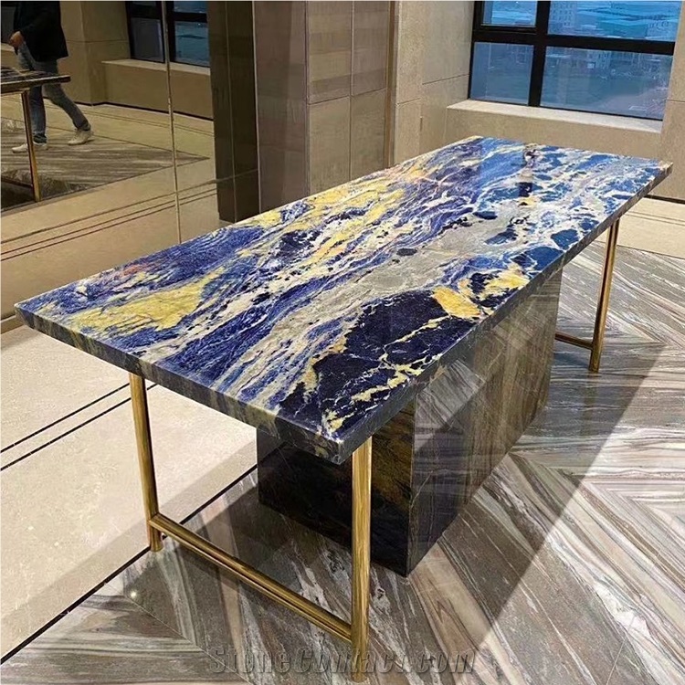 Royal Blue Sodalite Polished Slabs