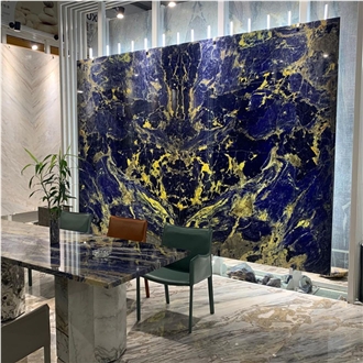 Royal Blue Sodalite Polished Slabs