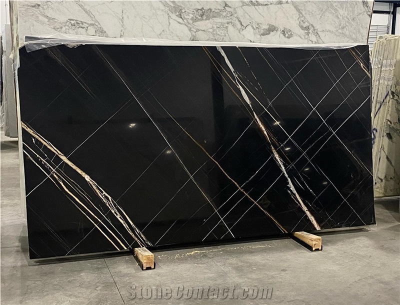 Sahara Noir Tunisi Marble  Wall Slabs Tiles