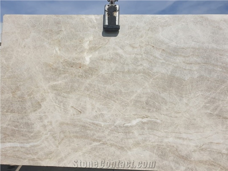 Taj Mahal White Quartzite Slabs