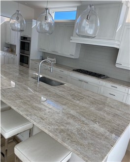 Taj Mahal White Quartzite Slabs