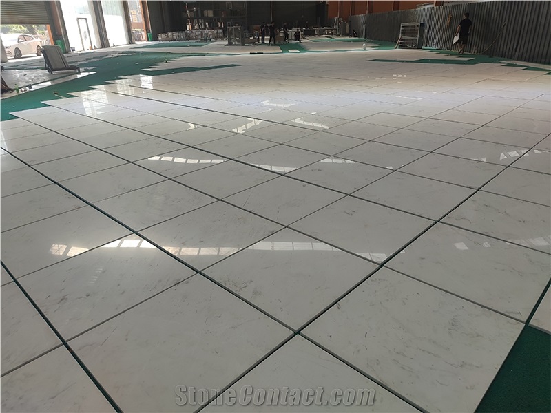 Volakas White Marble Slabs