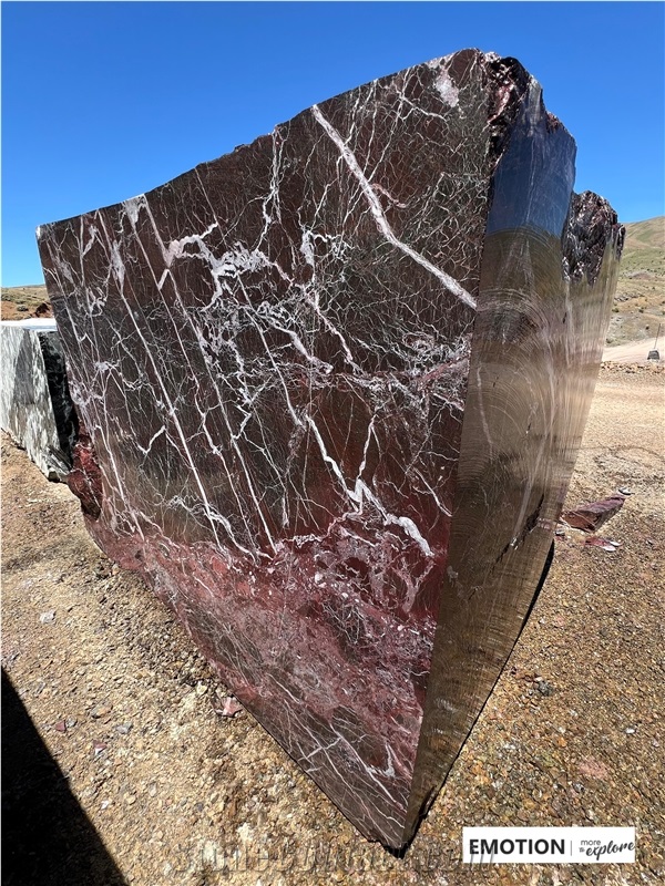 Rosso Levanto  Marble Blocks