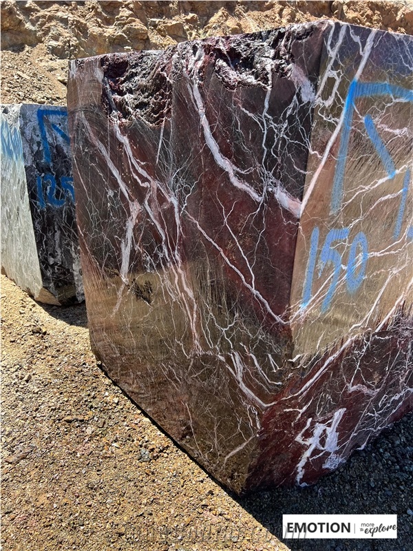Rosso Levanto  Marble Blocks