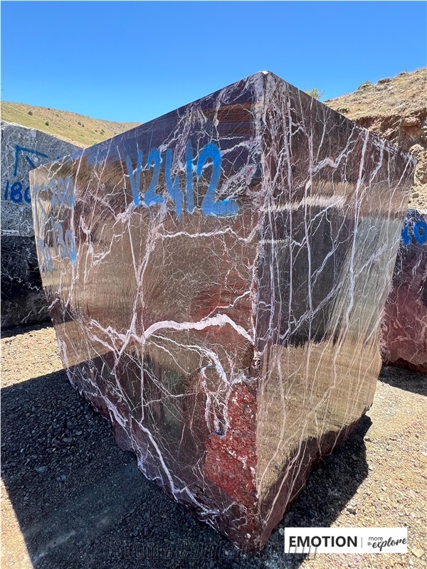 Rosso Levanto  Marble Blocks