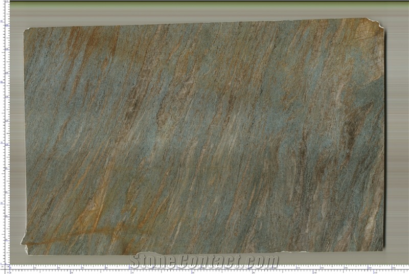 Amazon Blue Quartzite Slab