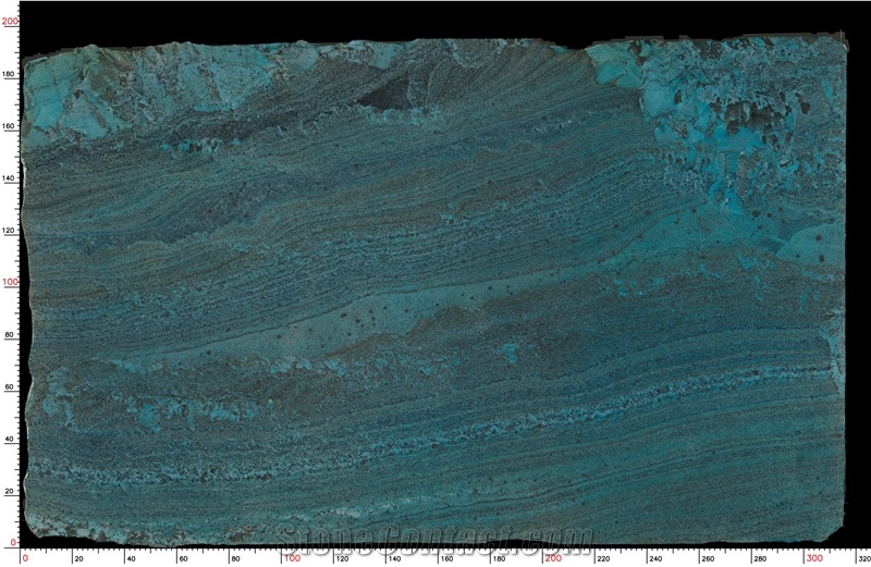 Amazonita Blue Granite Slab