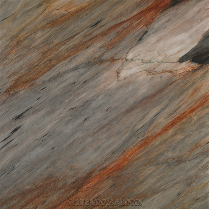 Aurora Blue Quartzite Tile