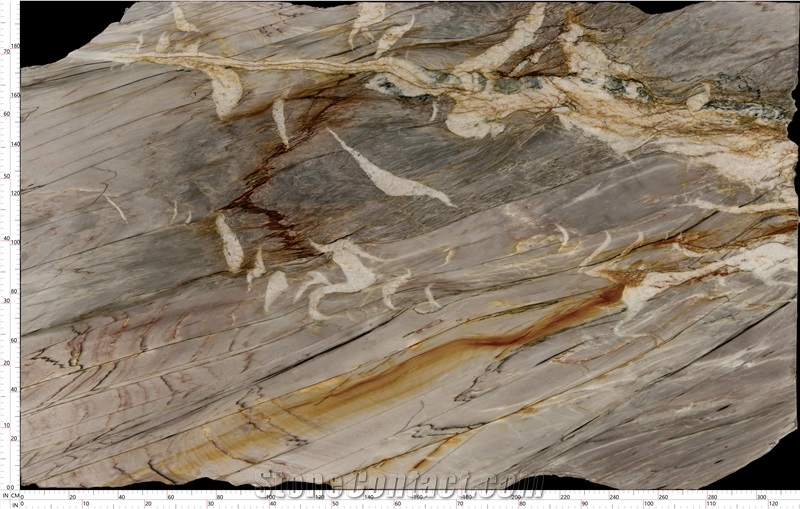 Aurora Blue Quartzite Finished Product