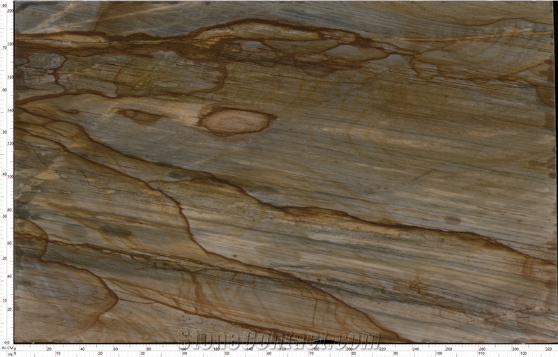 Azul Palomino Quartzite Slab