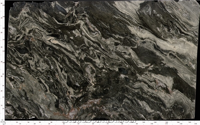Black Tempest Quartzite Slab