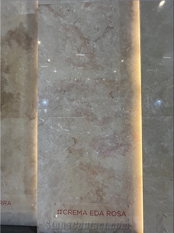 Crema Eda Rosa Marble Finished Product