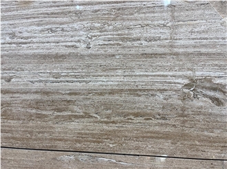 Dark Walnut Travertine Finished Product