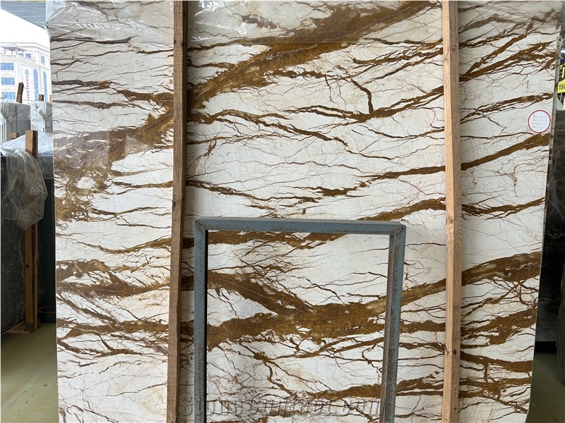 Dragon Gold Marble Slab