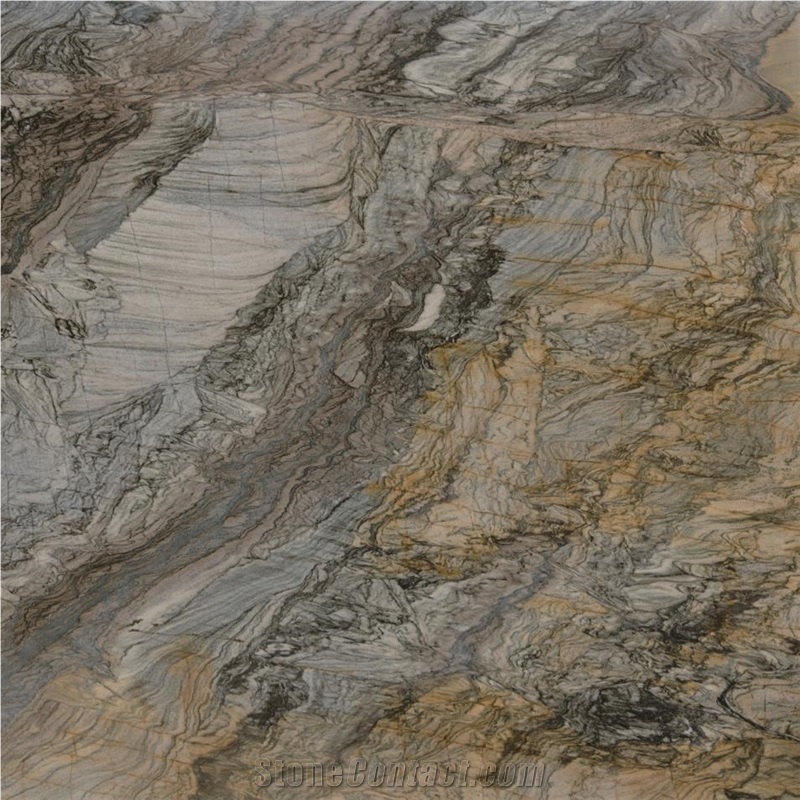 Golden Autumn Quartzite Tile