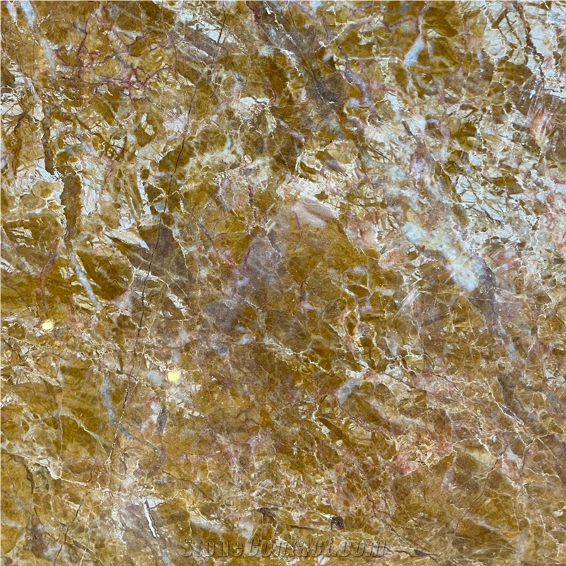 Golden Sunset Marble Tile