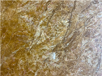 Golden Sunset Marble Slab