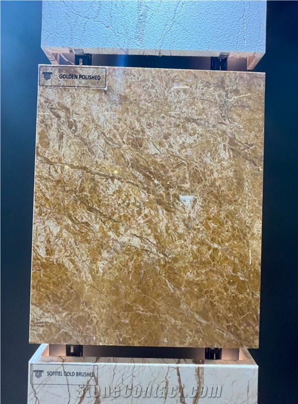 Golden Sunset Marble Finished Product