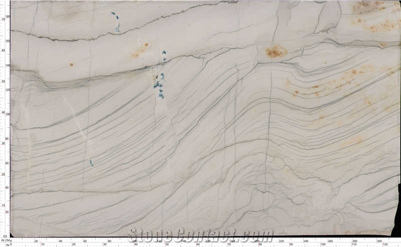 Infinity White Quartzite Slab