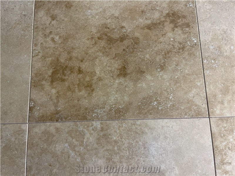 Light Walnut Travertine Finished Product