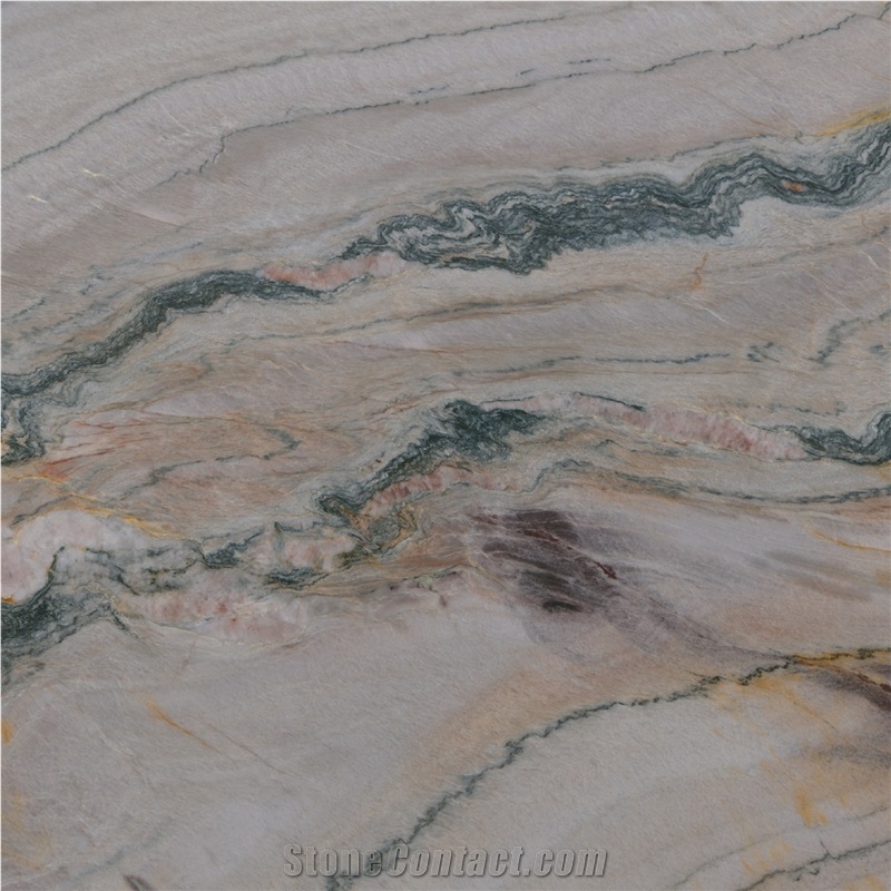 Macaubas Fantasy Quartzite importance=