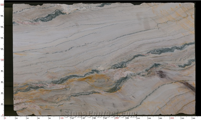 Macaubas Fantasy Quartzite Slab