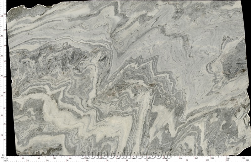 Mandala Quartzite Slab